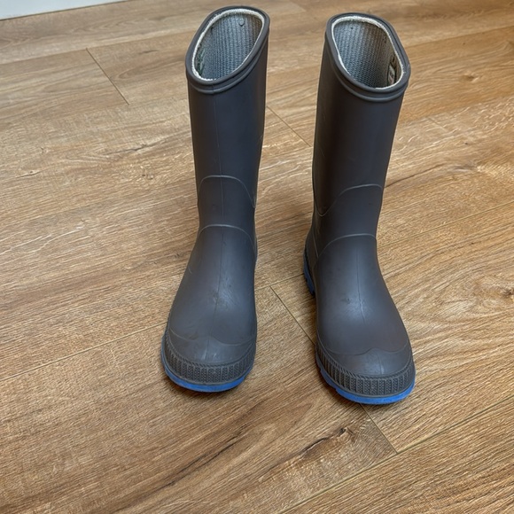 Kamik Grey/Blue Rain Boots Sz 12 - Picture 2 of 5